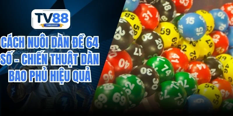 Cách Nuôi Dàn Đề 64 Số – Chiến Thuật Dàn Bao Phủ Hiệu Quả