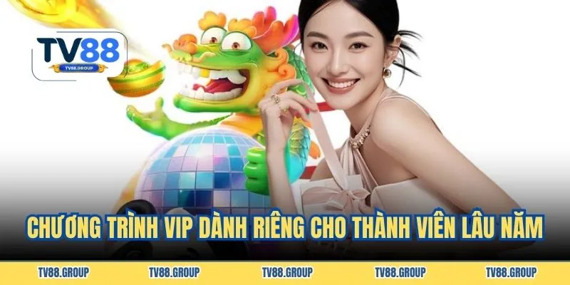 Chương trình VIP dành riêng cho thành viên lâu năm