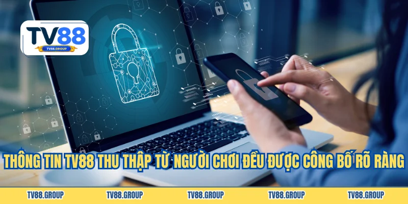 Thông tin TV88 thu thập từ người chơi đều được công bố rõ ràng